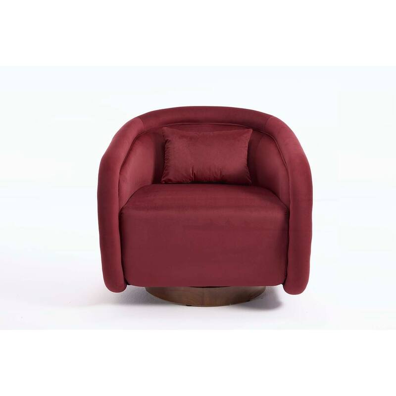 360-degree Swivel Barrel Chair,for Living Room, Bedroom,or Office