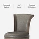 preview thumbnail 42 of 109, Maven Lane 26" Pullman Swivel Counter Height Kitchen Stool