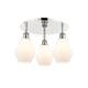 Option Cased Matte White / Polished Nickel
