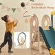 preview thumbnail 13 of 32, Kids Swing-N-Slide with Bus Play Structure, Freestanding Bus Toy with Slide&Swing for Toddlers, Bus Slide