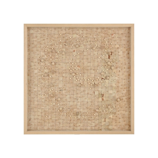 Elk Home 3168-058 Culture 39-3/8" x 39-3/8" Shadow Box - Wood Brown
