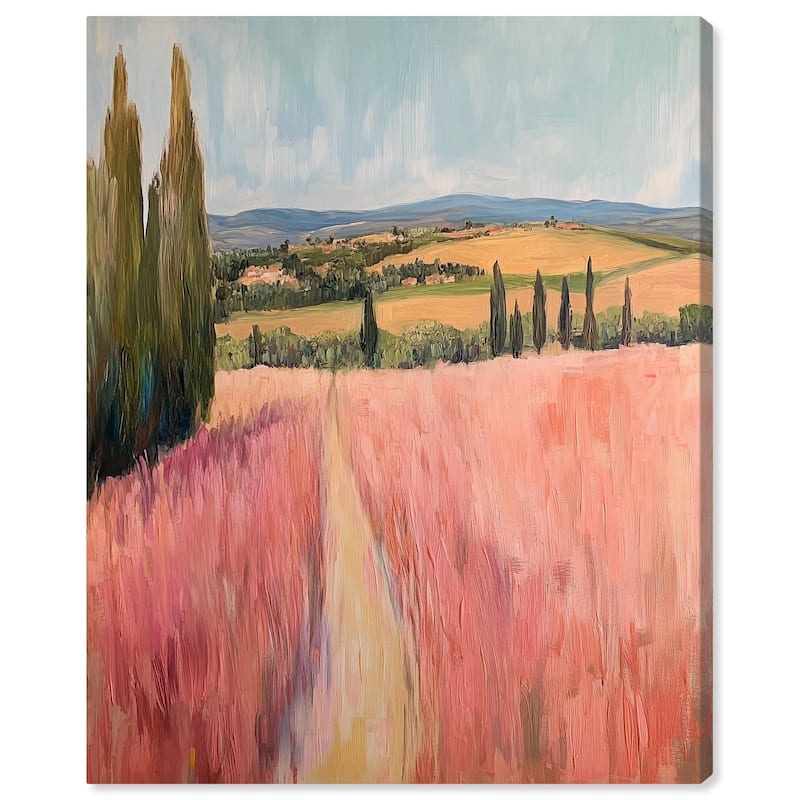 Cypress Path Canvas by Art Remedy, Gallery Wrapped - 30" x 36"