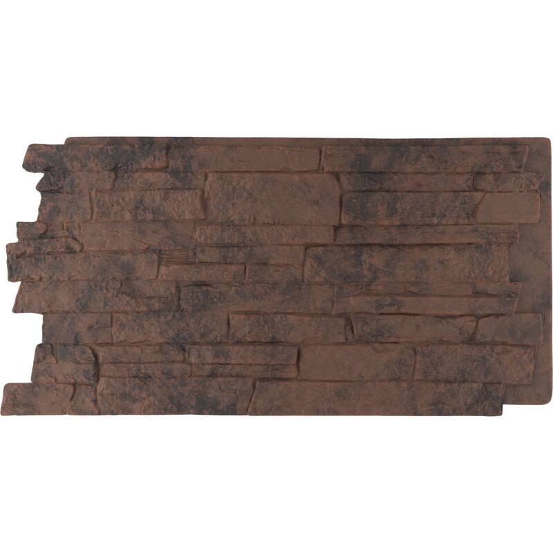 Acadia Ledge Stacked Stone, EverStone Faux Stone Siding Panel