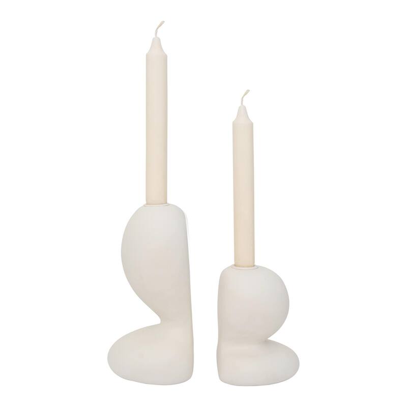 Candle Holder Chou, Set Of 2- ST