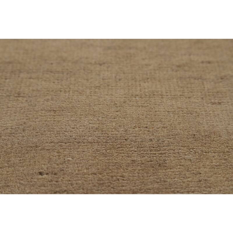 Gabbeh Modern Rug Hand-Knotted Contemporary Wool Carpet - 4'9"x 6'7"