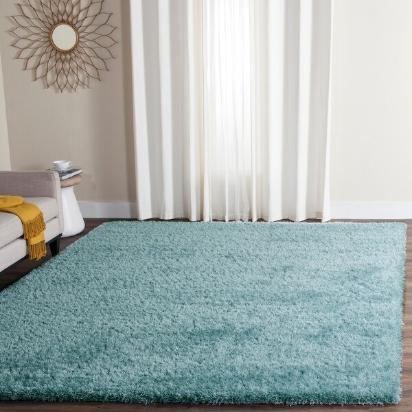Safavieh Charlotte Shag Sergei Solid Rug. Opens flyout.