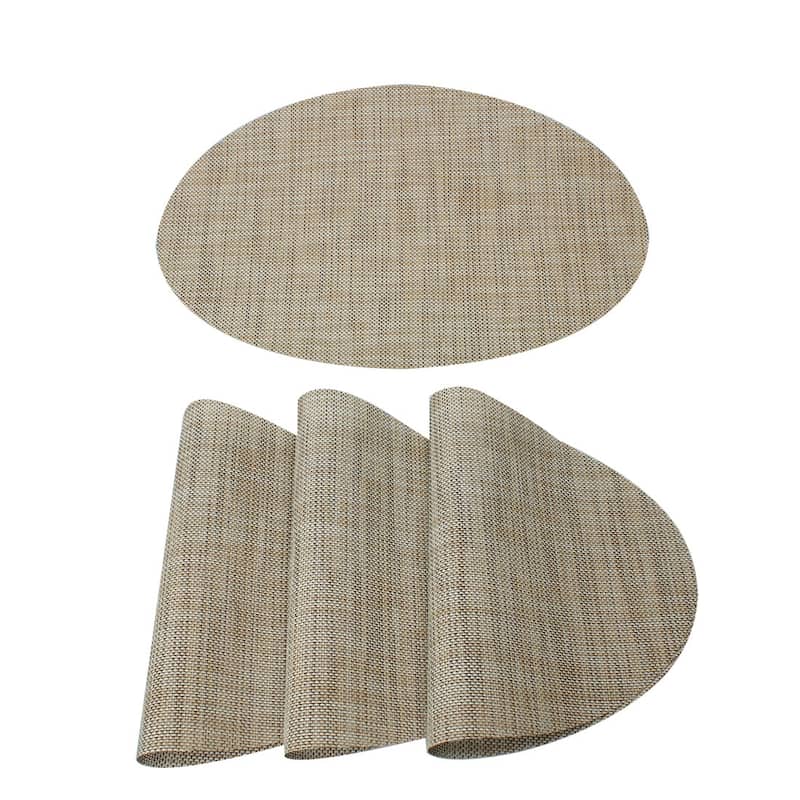Washable Placemats Set of 4 Non-Slip Insulation Mats