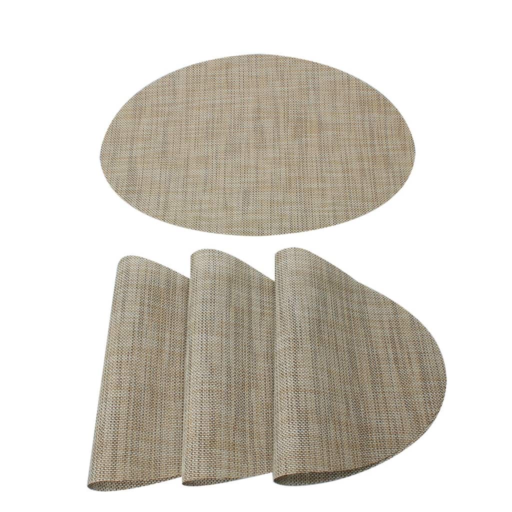 Washable Placemats Set of 4 Non-Slip Insulation Mats