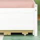 preview thumbnail 16 of 23, Twin Size Bed with built-in USB ,Type-C Ports, LED light, Bookcase Headboard, Trundle and 3 Storage Drawers