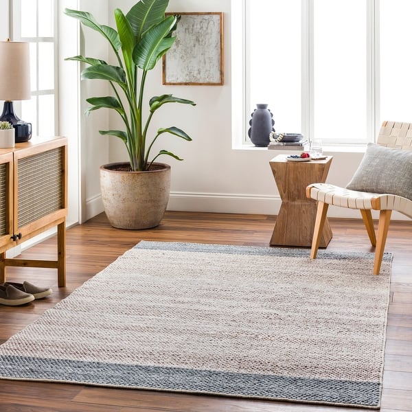 slide 2 of 9, Chantel Handmade Indoor/ Outdoor Performance Area Rug 10' x 14' - Rectangle