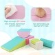 preview thumbnail 10 of 44, 6 Pieces Foam Climbing Blocks Indoor Climb and Crawl Activity Playset with Rectangles - N/A