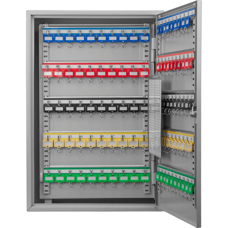 150 Adjustable Key Storage Cabinet with Lock