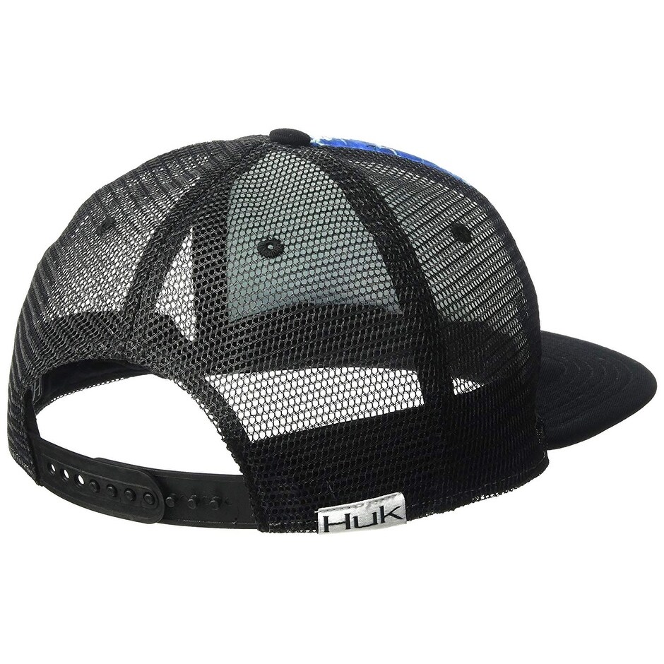 huk flat brim hat