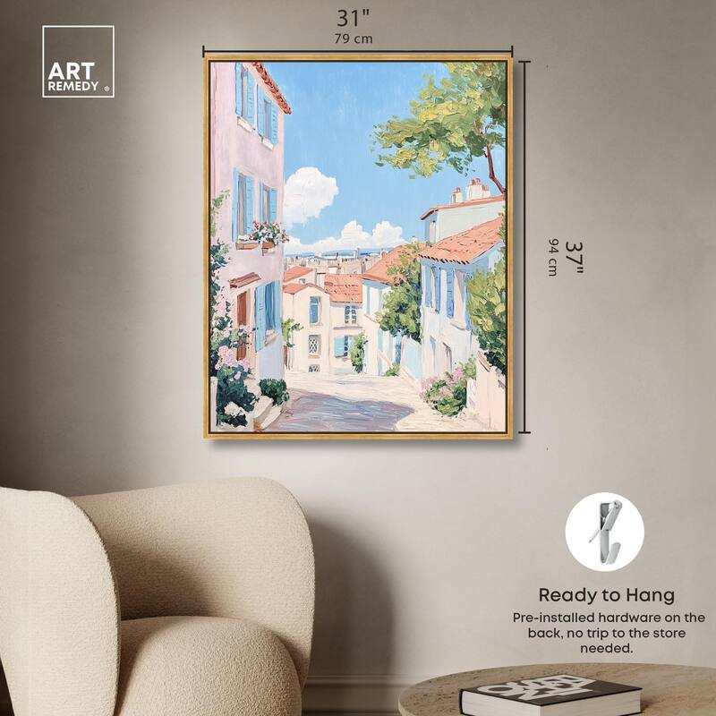 Cobblestone Dreams Canvas by Art Remedy
