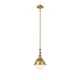 Option Brushed Brass / Matte White