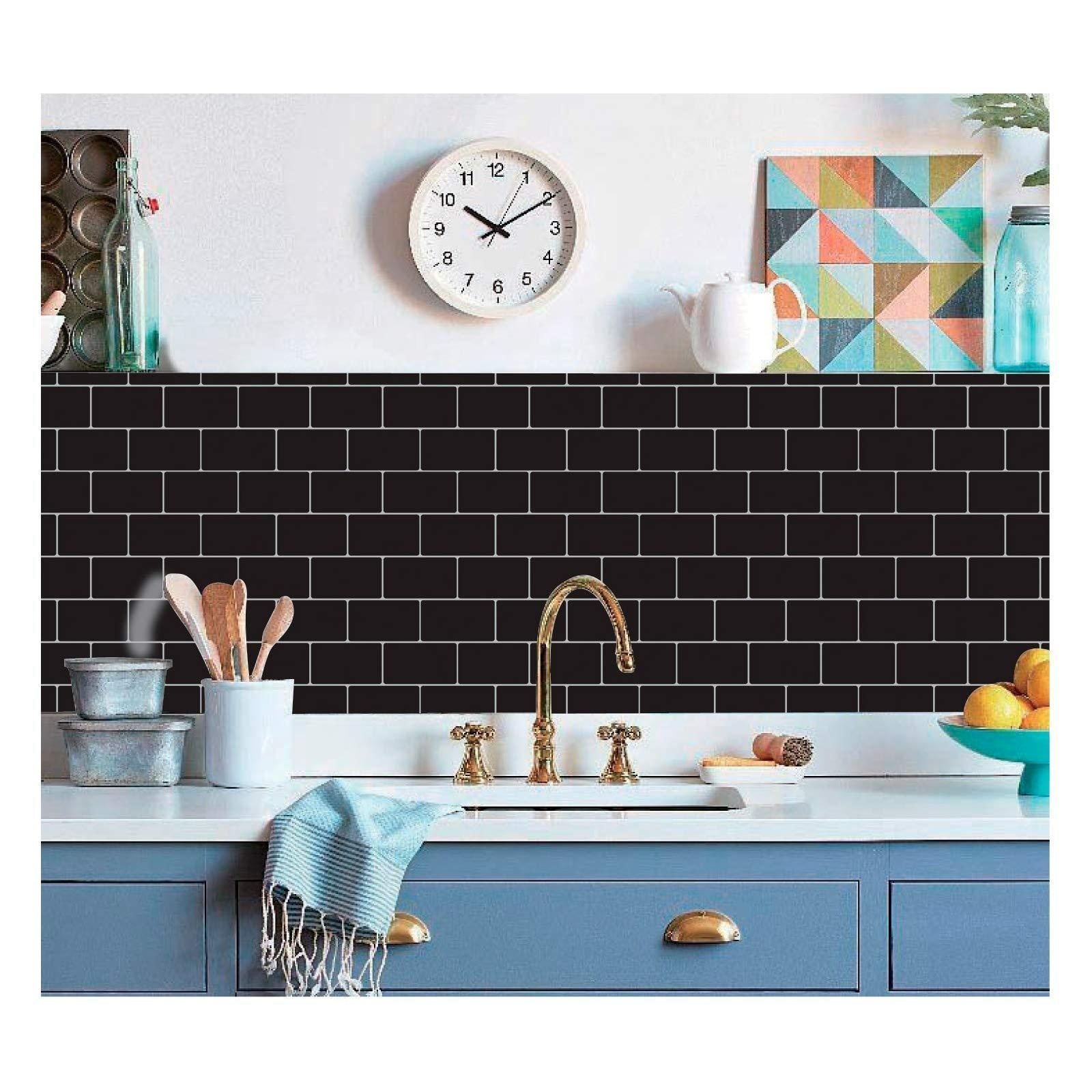 Art3d Subway Tiles Peel and Stick Backsplash, Stick on Tiles Kitchen  Backsplash (10 Tiles, Thicker Version) - On Sale - Bed Bath & Beyond -  33703040