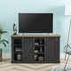 preview thumbnail 35 of 49, Rustic 54 Inch TV Stand with Barn Door - Fits up to 65 Inch TVs