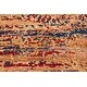 preview thumbnail 5 of 6, Modern Armand Blue/Gray Wool Rug (7'8 x 9'11) - 7 ft. 8 in. x 9 ft. 11 in.