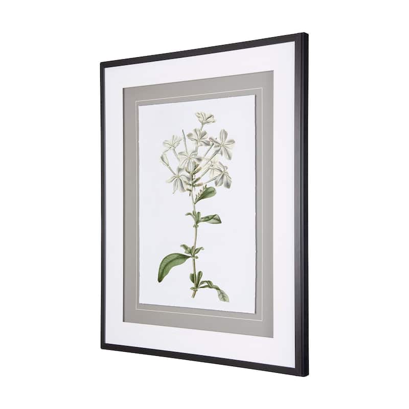 Soft Blue Botanicals VII Framed Art Print