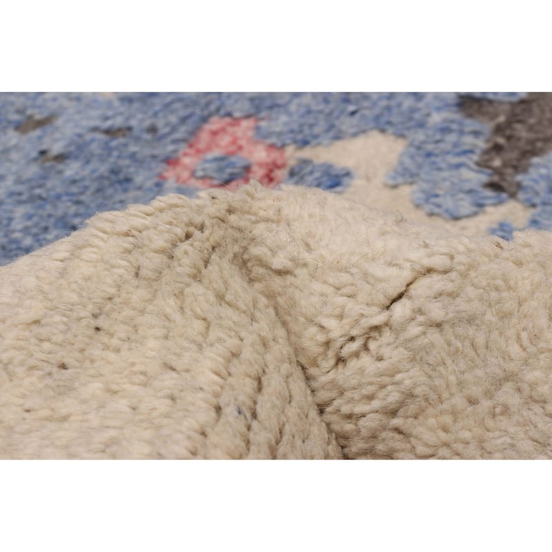 ECARPETGALLERY Hand-knotted Tangier Ivory Wool Rug - 7'11 x 9'11