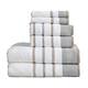 Luxurious Cotton Decorative Stripe Towel Set