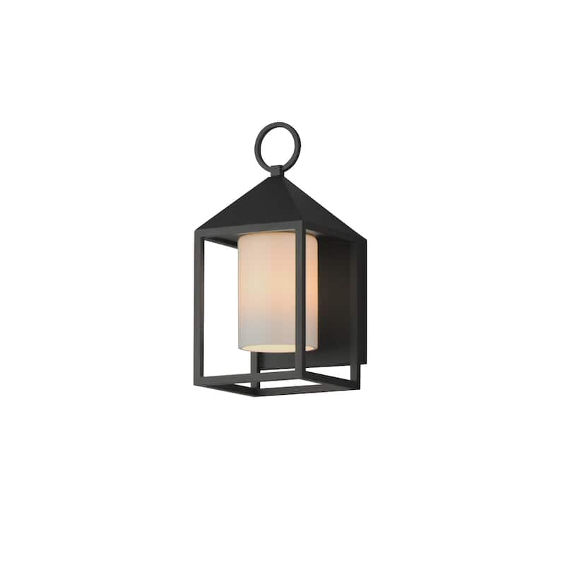 Maxim 30071 Aldous 13" Tall Outdoor Wall Sconce - Black