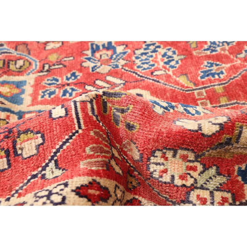 ECARPETGALLERY Hand-knotted Andelz Light Red Wool Rug - 3'8 x 7'1