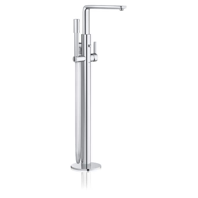 Grohe Lineare Floor Mounted Tub Filler with Built-In Diverter -