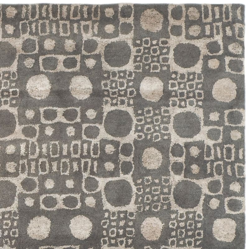 SAFAVIEH Handmade Soho Liese Deco Stones N.Z. Wool Rug