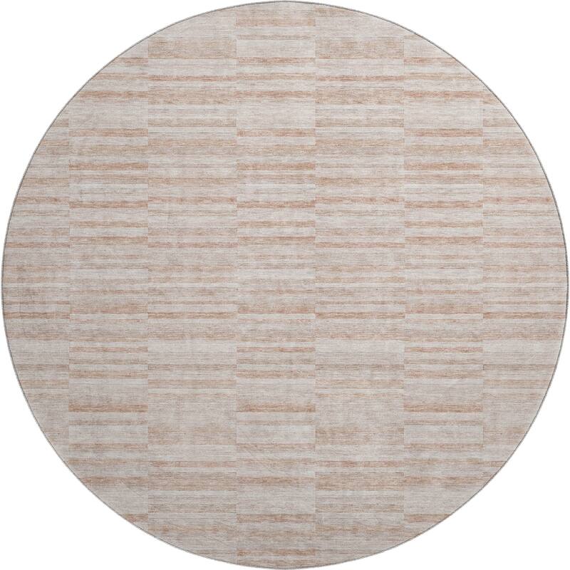 Premium Washable Super Soft Ombre Geo Stripe Mayfield Rug