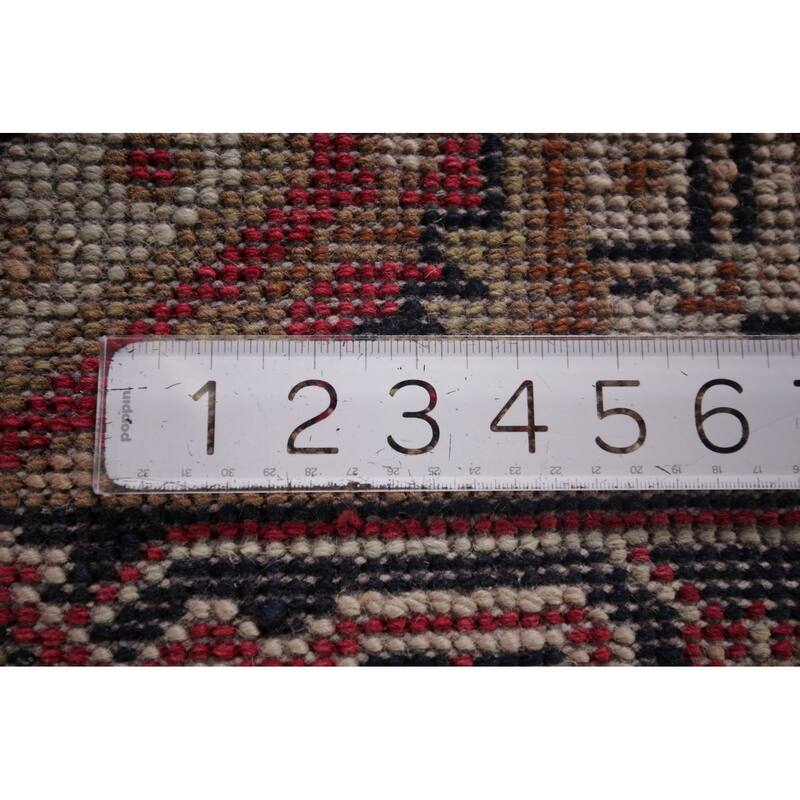 Kazak Indian Runner Rug Hand-Knotted Wool Carpet - 2'7"x 8'0"