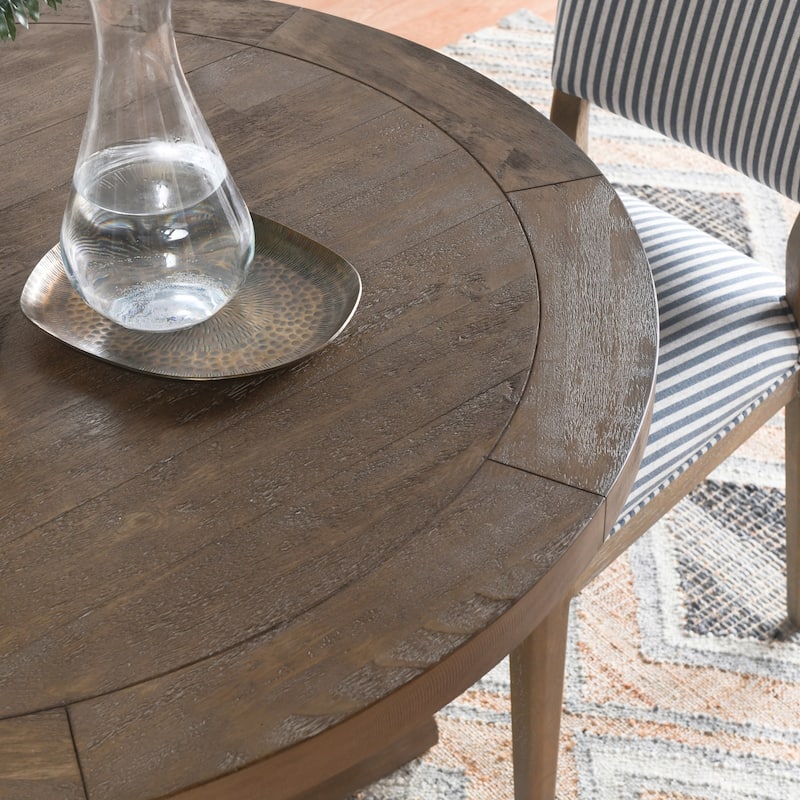 Kasey 42" Dining Table in Weathered Brown by Kosas Home