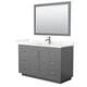 Option Dark Gray, Nickel Trim, Giotto Quartz Top
