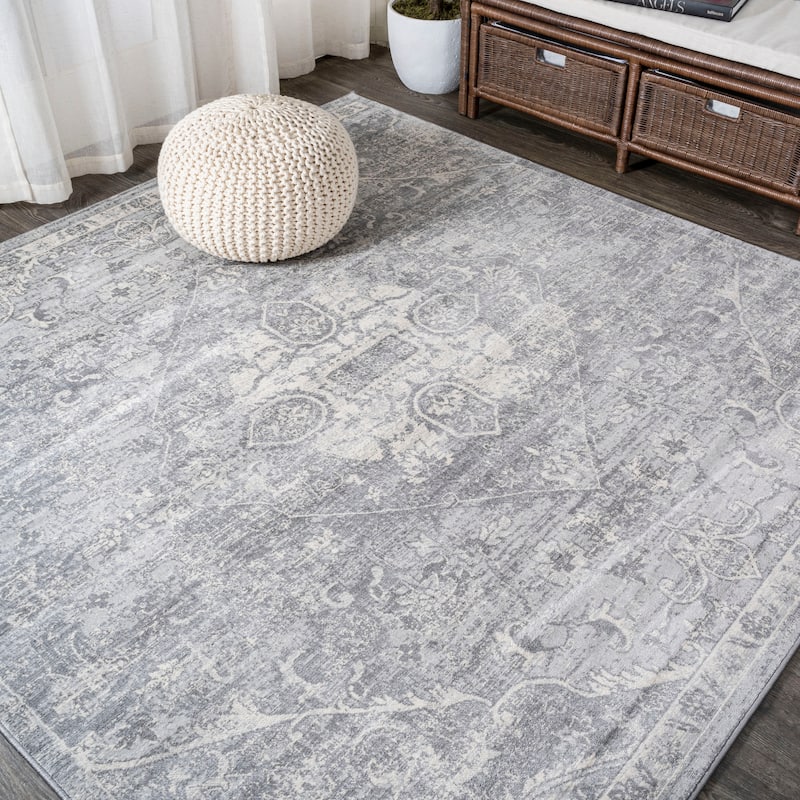 JONATHAN Y Traditional Persian Vintage Medallion Area Rug