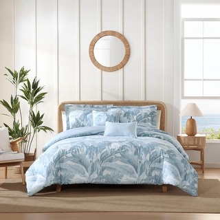 Tommy Bahama Palm Serenity Cotton 5 Piece Comforter Bonus Set