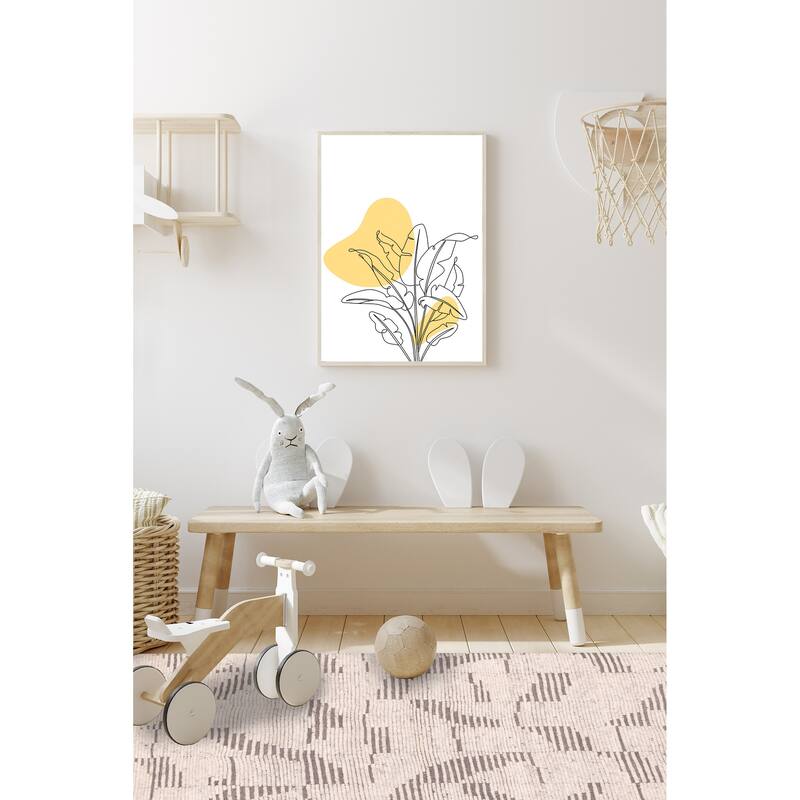 ECARPETGALLERY Hand-knotted Tangier Light Grey Wool Rug - 5'2 x 7'11