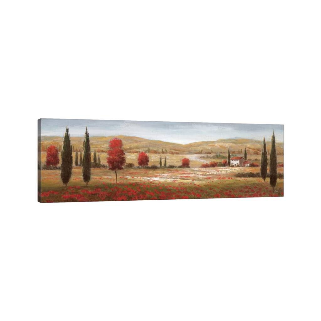 iCanvas "Tuscan Poppies I" by Nan Canvas Print