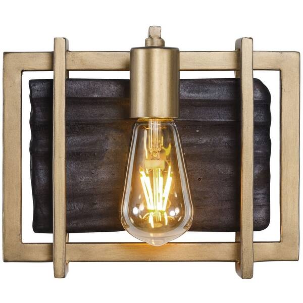 Shop Varaluz 294b01 Madeira Single Light 9 3 4 Wide Led Bathroom