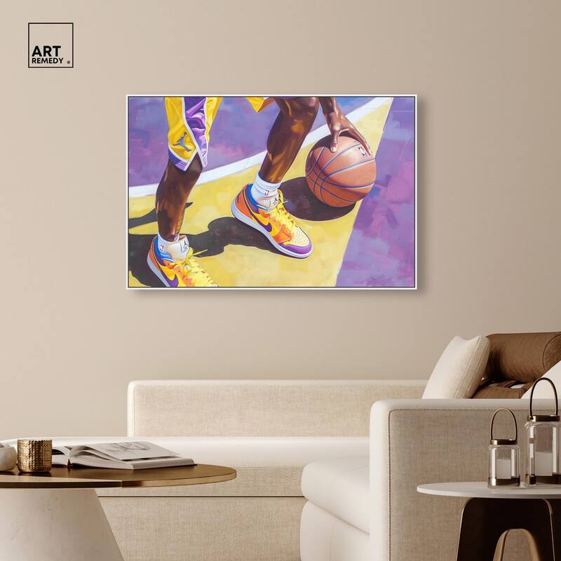 Legend Court Canvas by Art Remedy