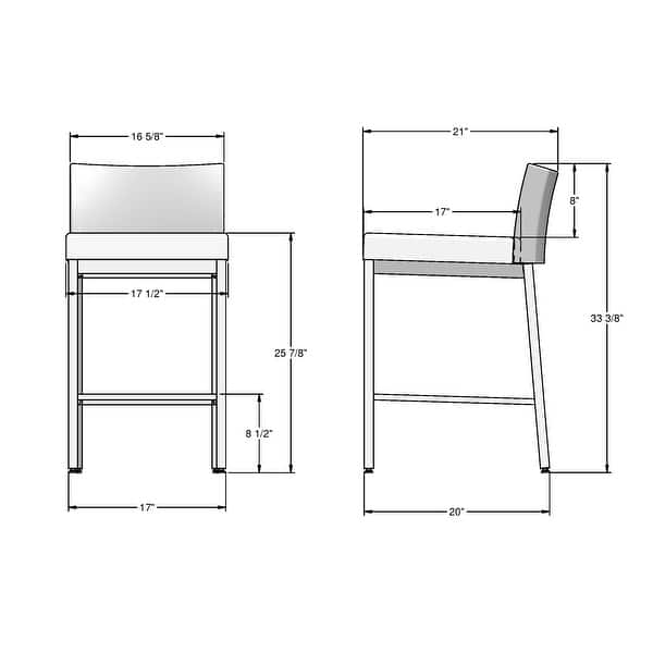 Amisco Fairfield Counter Stool