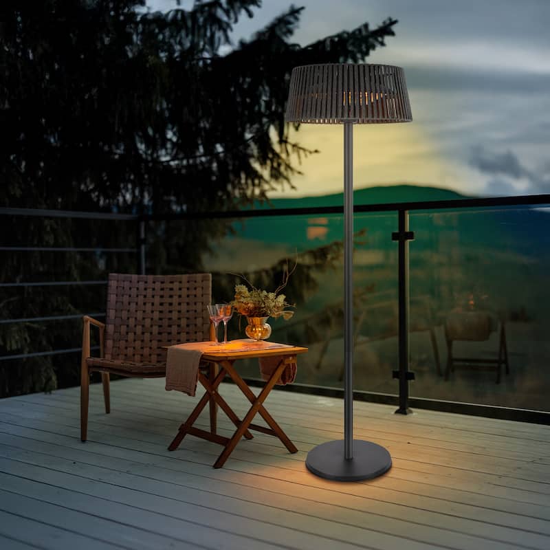 1500W Halogen Standalone Portable Indoor and Outdoor Patio Heater