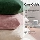 preview thumbnail 28 of 90, Deconovo Throw Pillow Covers, Corduroy Striped Decorative Covers, Set of 4