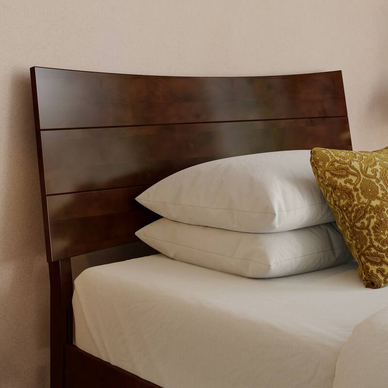 Phoenix Wood Platform Bed with Storage Drawers