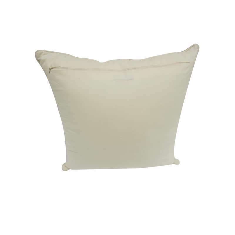Home&Manor Sunlaud Vintage Raw Silk Pillow 18"