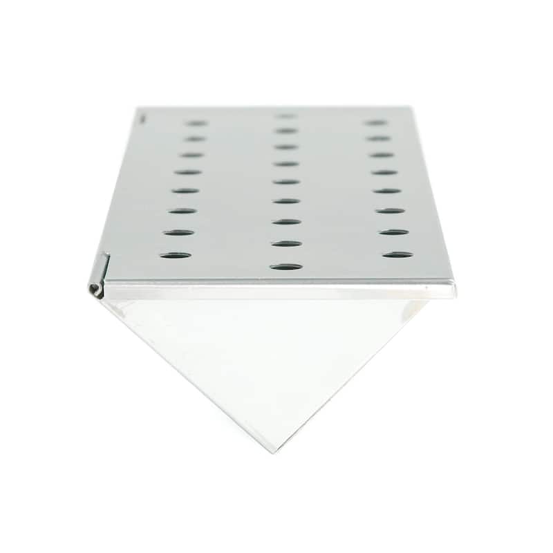 Charcoal Companion Nonstick V Shaped Smoker Box for Gas Grills