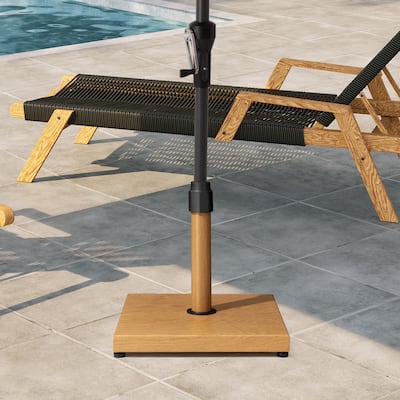 Pellebant Patio Market Umbrella Base Stand Outdoor