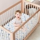 preview thumbnail 12 of 10, Crib Bedding Set for Girls Boys, 3 Piece Soft Baby Bedding Set Including Quilt, Fitted Crib Sheet and Crib Skirt