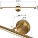 preview thumbnail 9 of 46, Modern Rotatable Bathroom Vanity Light LED Bath Bar