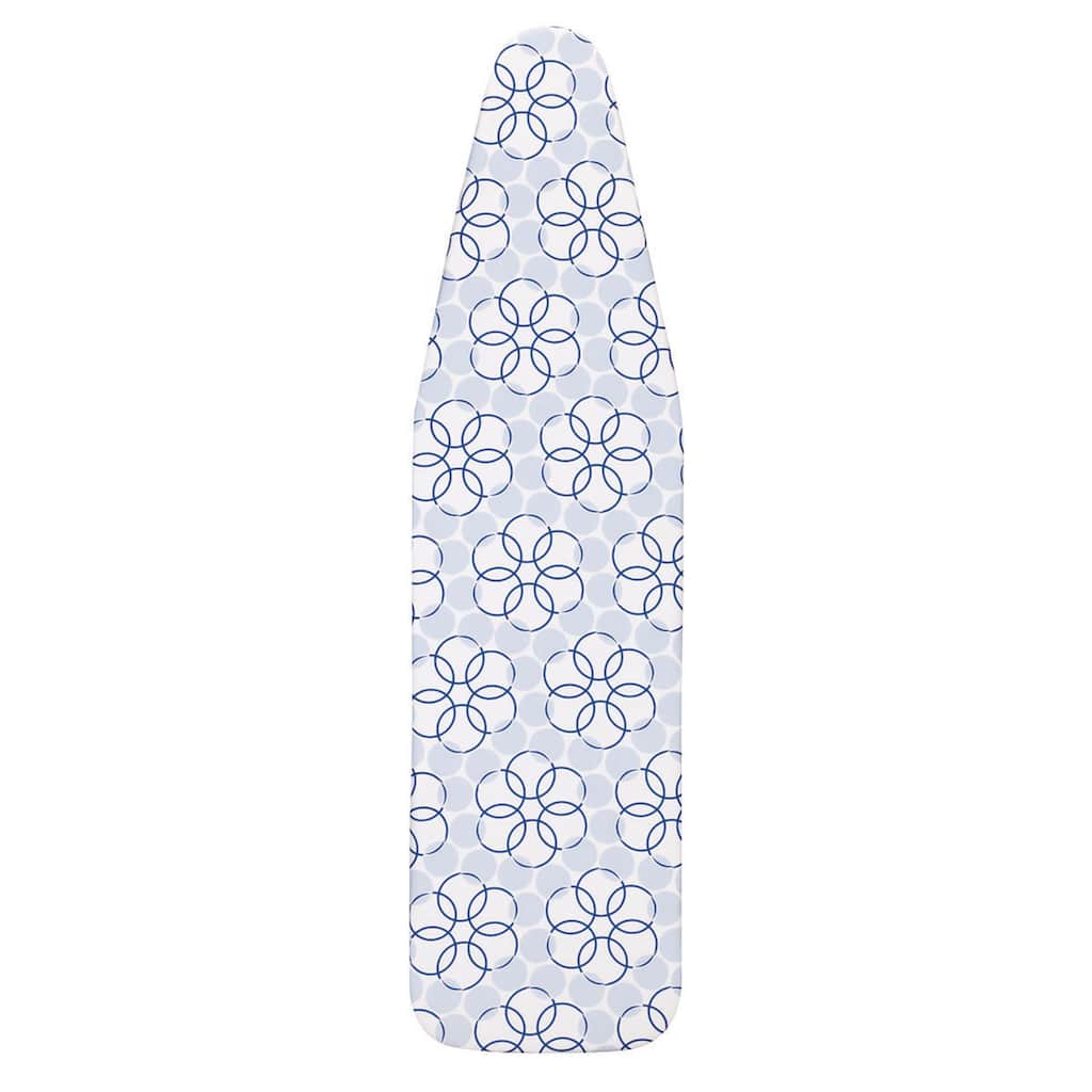 Household Essentials Deluxe Ironing Board Durable Polyester Cover and Pad, Magic Rings