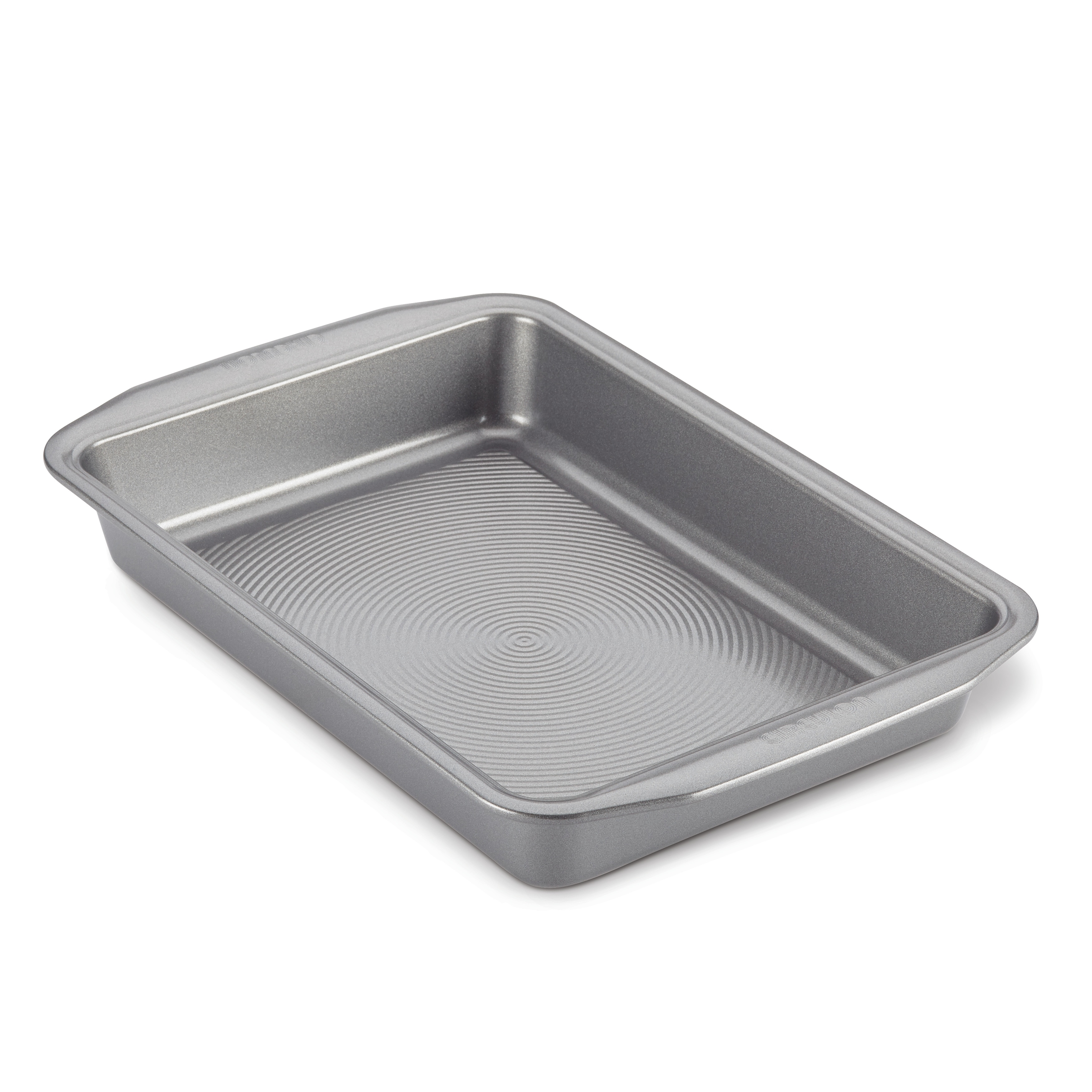 Anolon Advanced Bakeware Nonstick Rectangular Cake Pan, 9-Inch x 13-Inch,  Gray with Silicone Grips